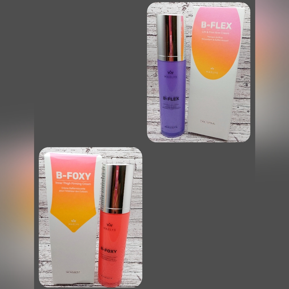 Maelys cosmetics bundle flex & B foxy brand new in box